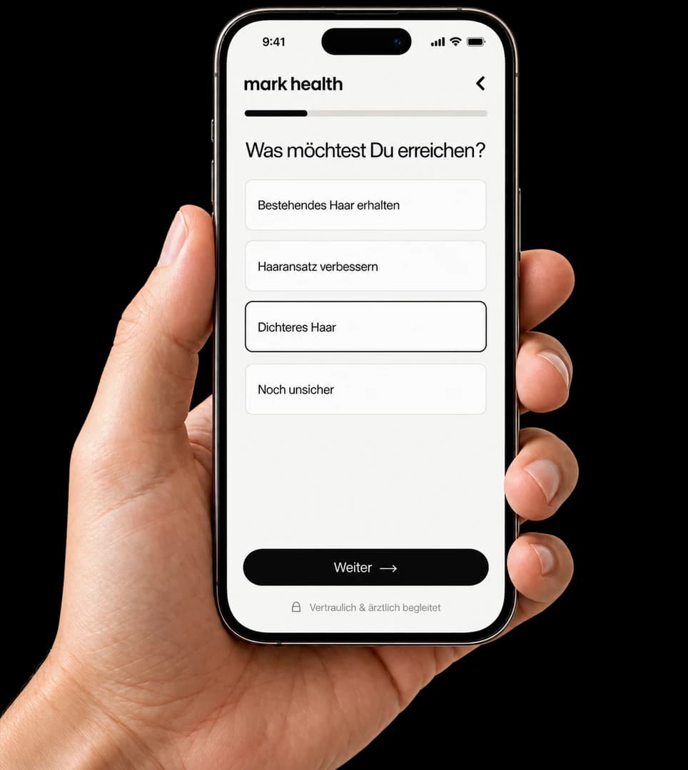 Fragebogen auf dem Telefon: Was möchtest Du erreichen?