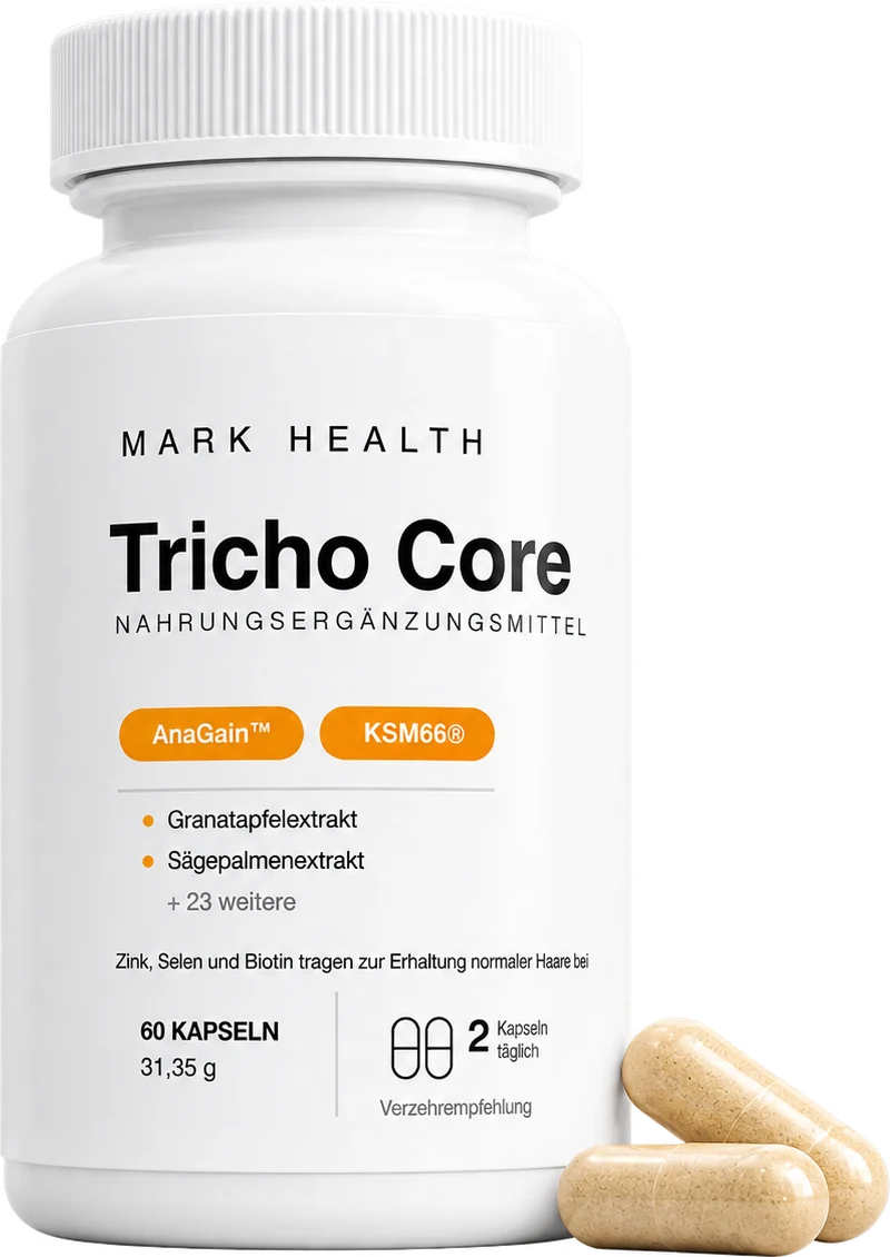 Mark Health Tricho Core — Haar-Vitamine in Kapselform